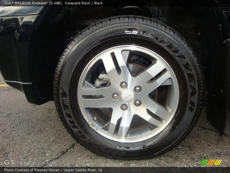 Kalapana Black / Black 2007 Mitsubishi Endeavor SE AWD