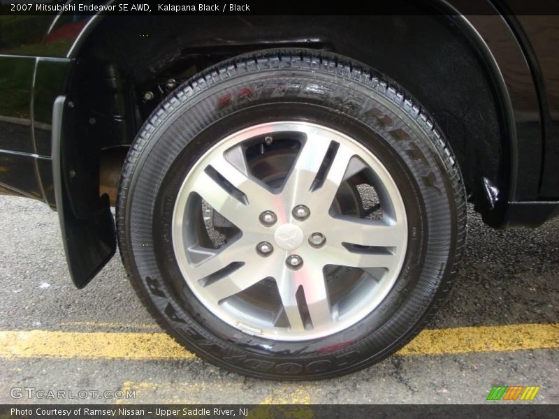 Kalapana Black / Black 2007 Mitsubishi Endeavor SE AWD