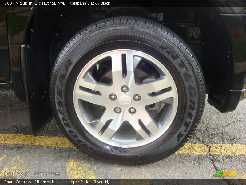 Kalapana Black / Black 2007 Mitsubishi Endeavor SE AWD