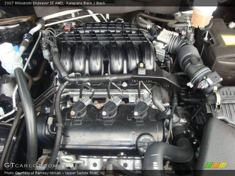 Kalapana Black / Black 2007 Mitsubishi Endeavor SE AWD