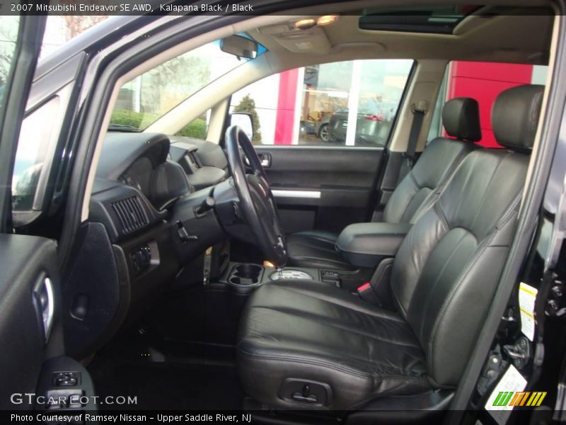 Kalapana Black / Black 2007 Mitsubishi Endeavor SE AWD