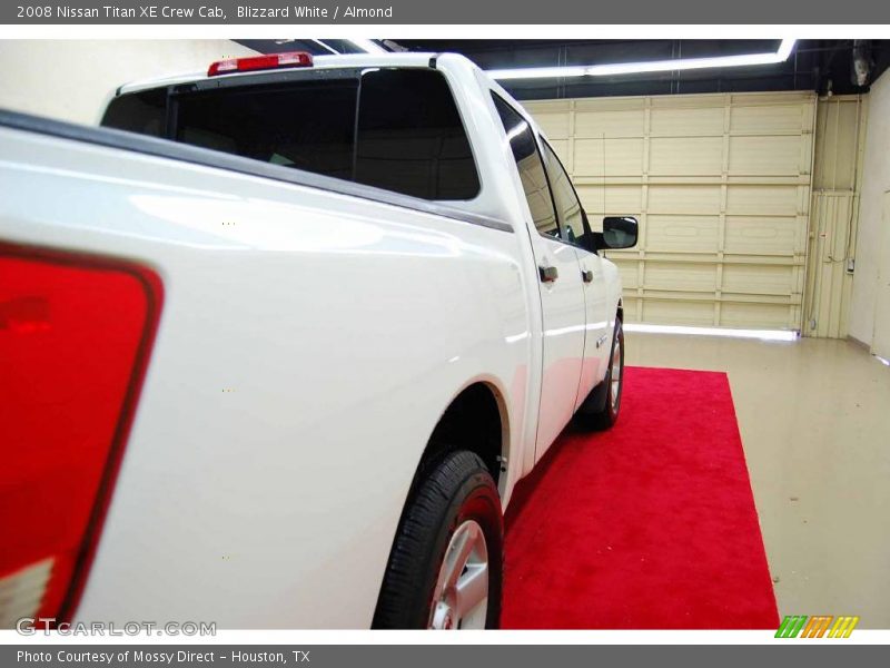 Blizzard White / Almond 2008 Nissan Titan XE Crew Cab