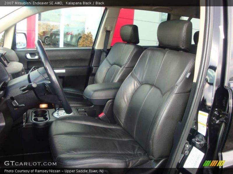 Kalapana Black / Black 2007 Mitsubishi Endeavor SE AWD