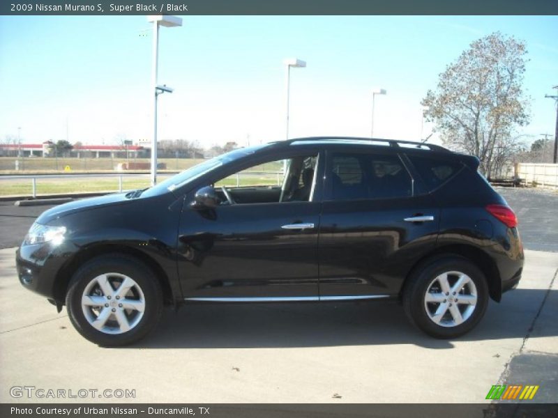 Super Black / Black 2009 Nissan Murano S