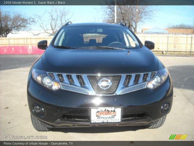 Super Black / Black 2009 Nissan Murano S