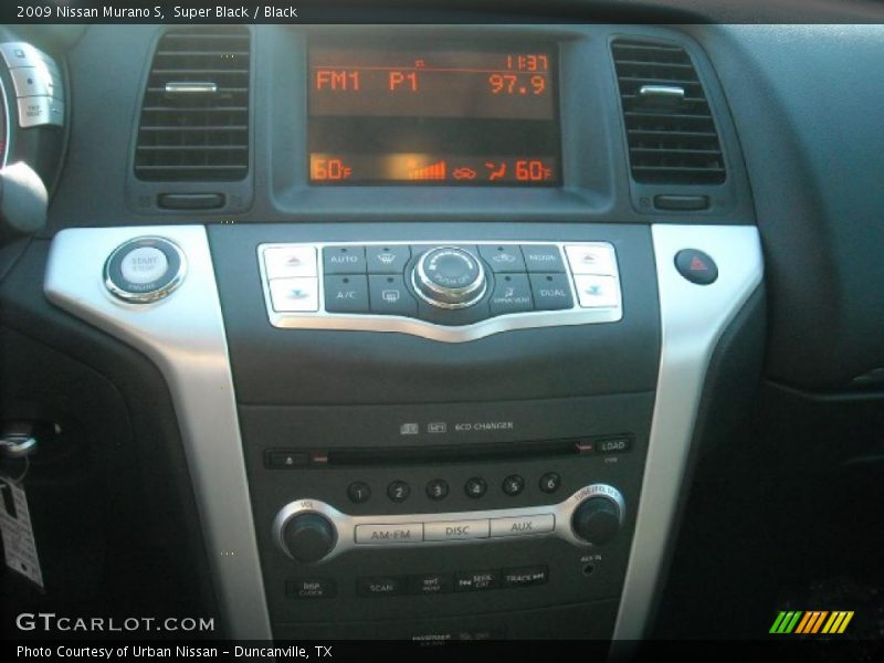 Super Black / Black 2009 Nissan Murano S