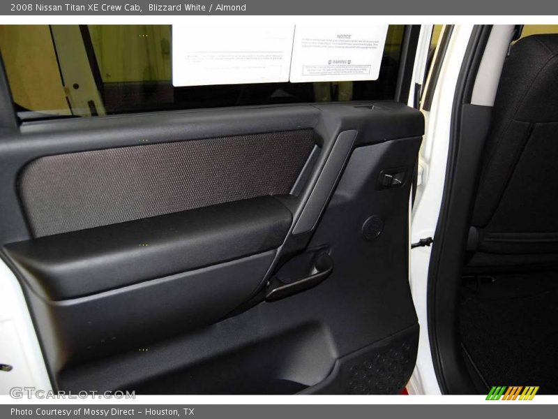 Blizzard White / Almond 2008 Nissan Titan XE Crew Cab