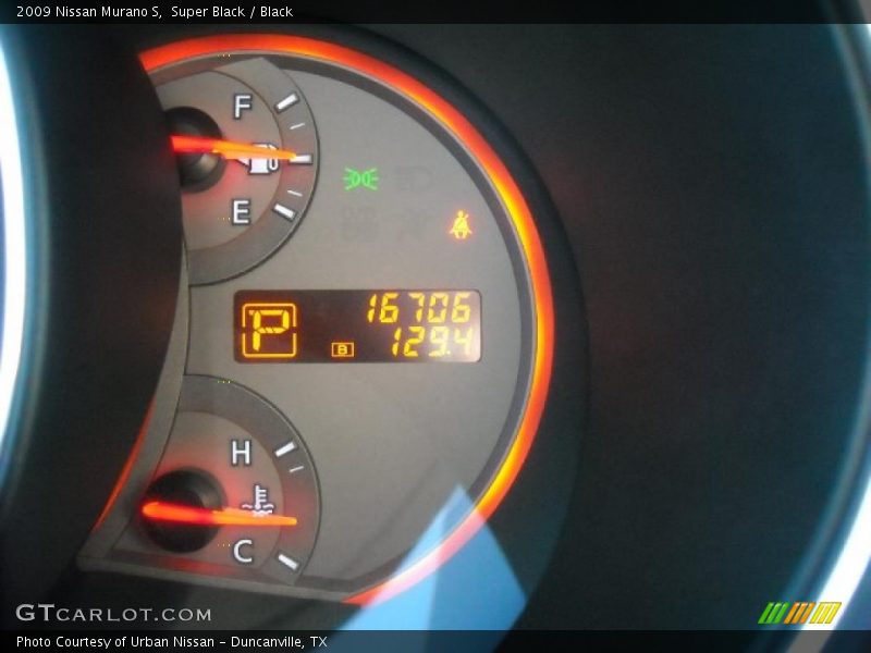 Super Black / Black 2009 Nissan Murano S