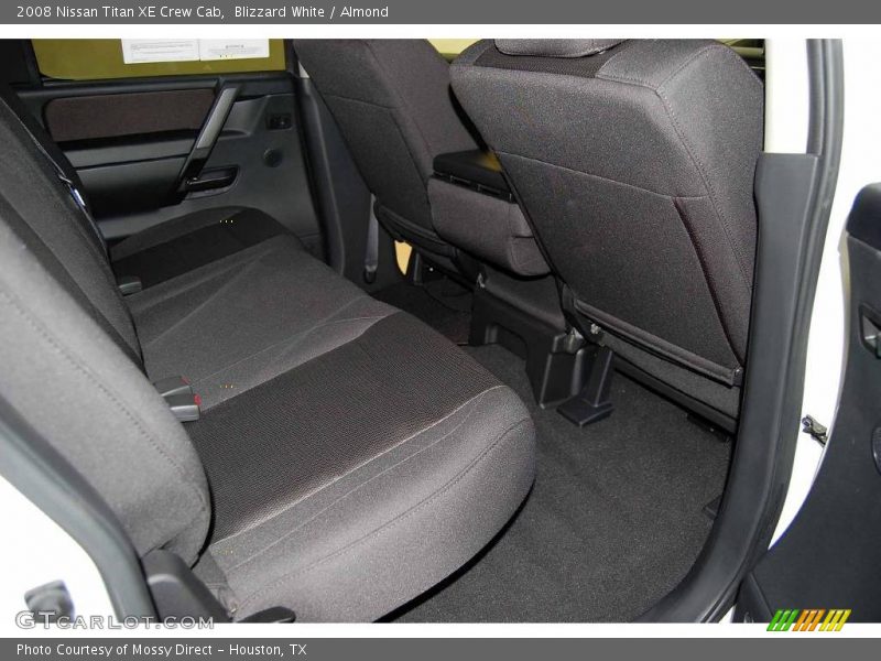 Blizzard White / Almond 2008 Nissan Titan XE Crew Cab