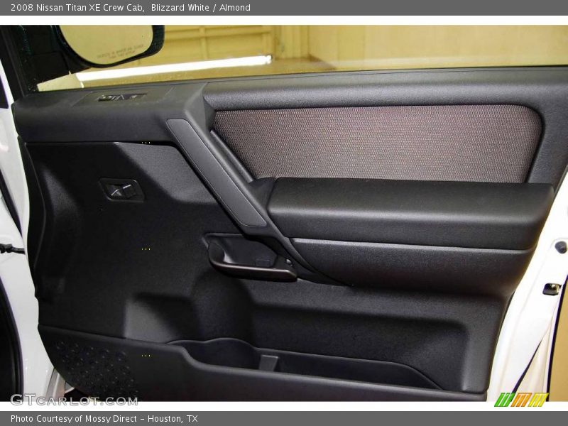 Blizzard White / Almond 2008 Nissan Titan XE Crew Cab