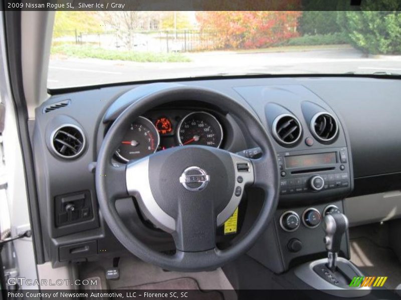 Silver Ice / Gray 2009 Nissan Rogue SL