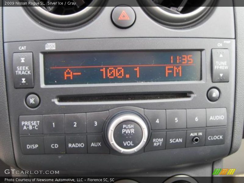 Silver Ice / Gray 2009 Nissan Rogue SL