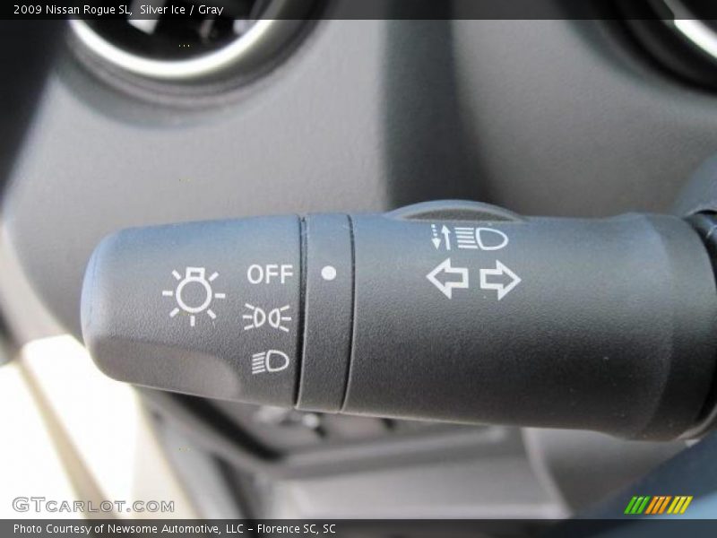 Silver Ice / Gray 2009 Nissan Rogue SL