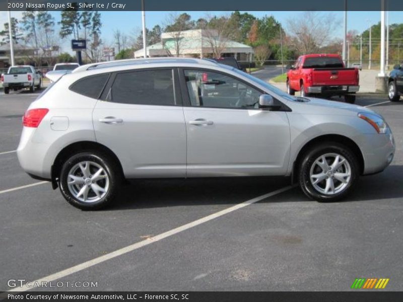 Silver Ice / Gray 2009 Nissan Rogue SL