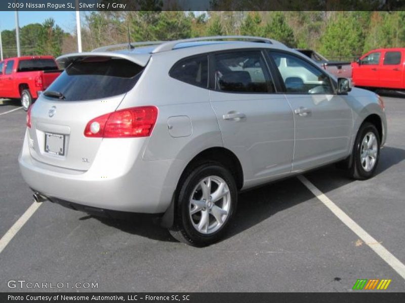 Silver Ice / Gray 2009 Nissan Rogue SL