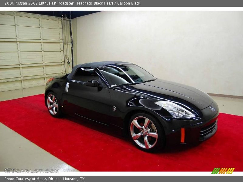 Magnetic Black Pearl / Carbon Black 2006 Nissan 350Z Enthusiast Roadster
