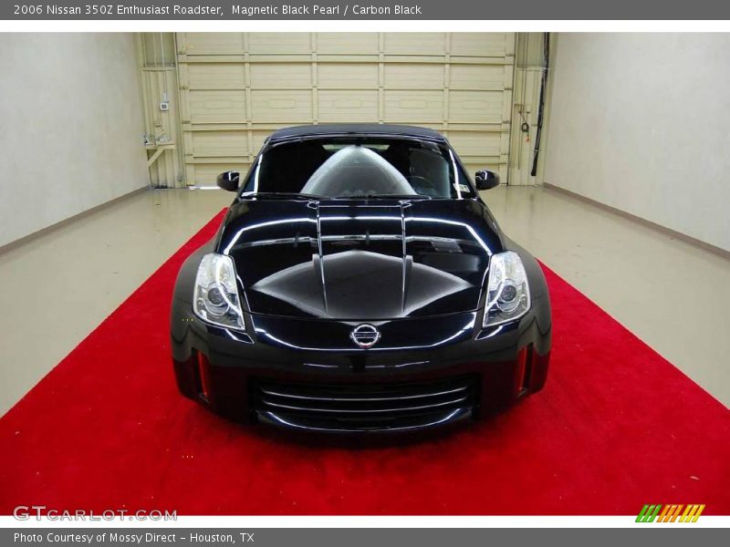 Magnetic Black Pearl / Carbon Black 2006 Nissan 350Z Enthusiast Roadster