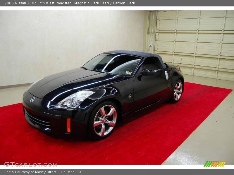 Magnetic Black Pearl / Carbon Black 2006 Nissan 350Z Enthusiast Roadster