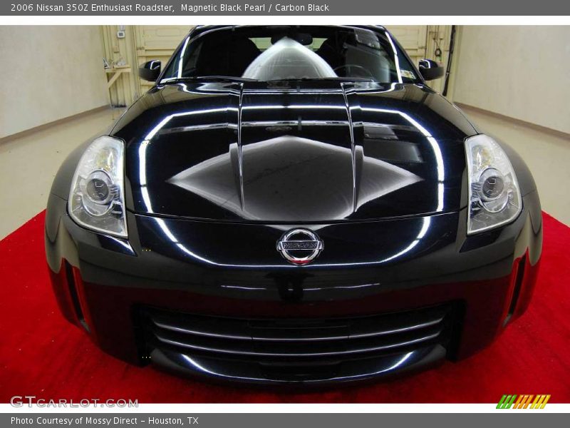 Magnetic Black Pearl / Carbon Black 2006 Nissan 350Z Enthusiast Roadster