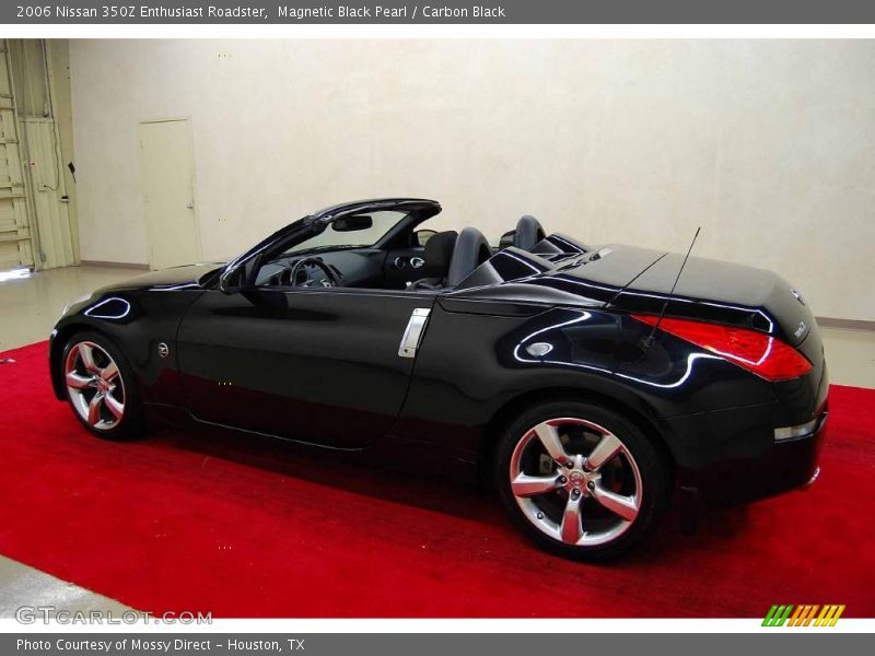 Magnetic Black Pearl / Carbon Black 2006 Nissan 350Z Enthusiast Roadster
