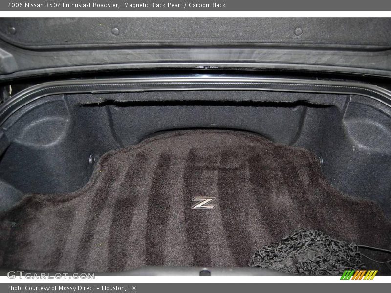 Magnetic Black Pearl / Carbon Black 2006 Nissan 350Z Enthusiast Roadster