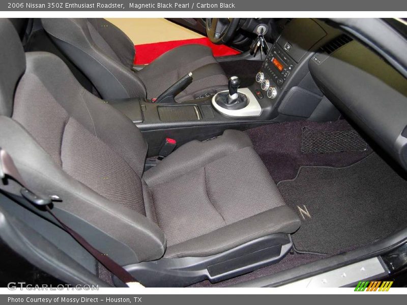 Magnetic Black Pearl / Carbon Black 2006 Nissan 350Z Enthusiast Roadster