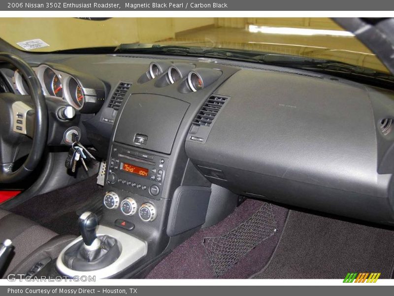 Magnetic Black Pearl / Carbon Black 2006 Nissan 350Z Enthusiast Roadster