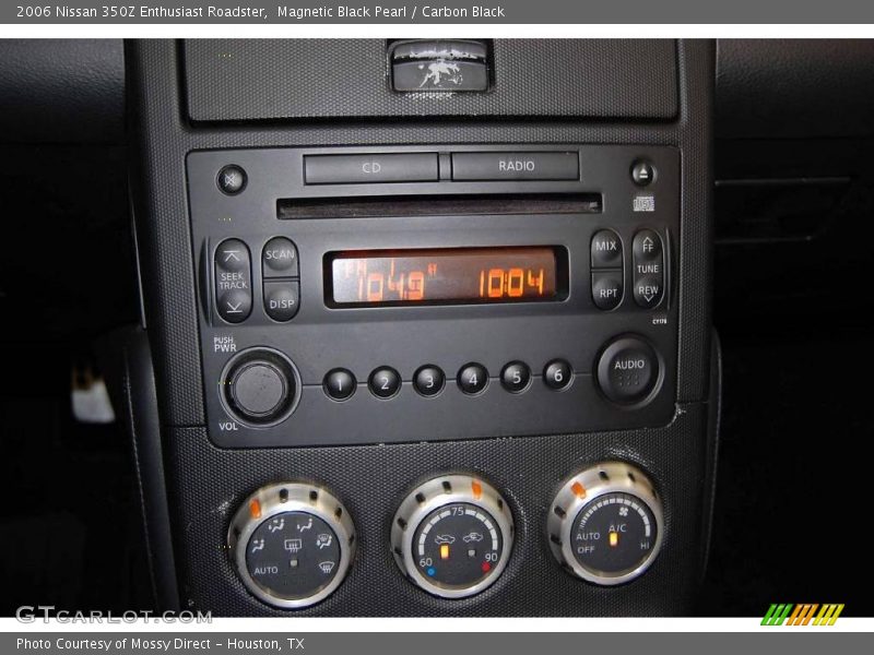 Magnetic Black Pearl / Carbon Black 2006 Nissan 350Z Enthusiast Roadster