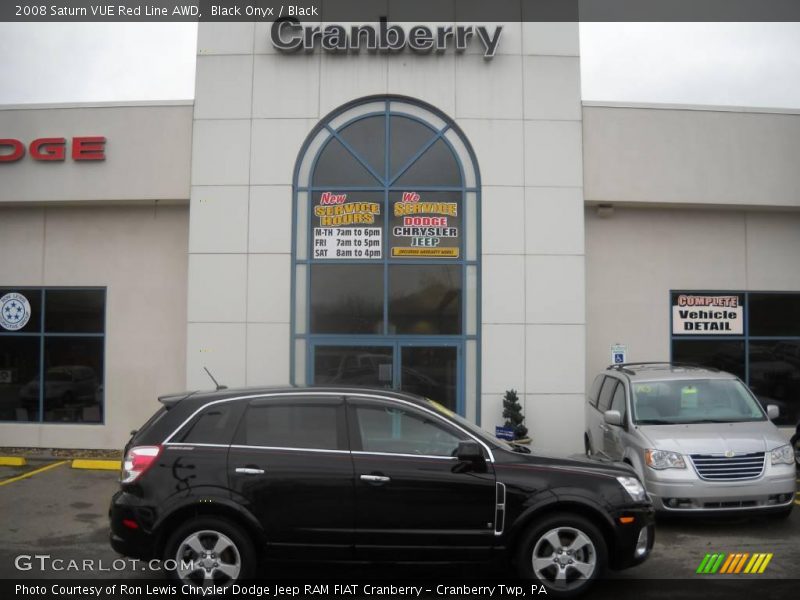 Black Onyx / Black 2008 Saturn VUE Red Line AWD