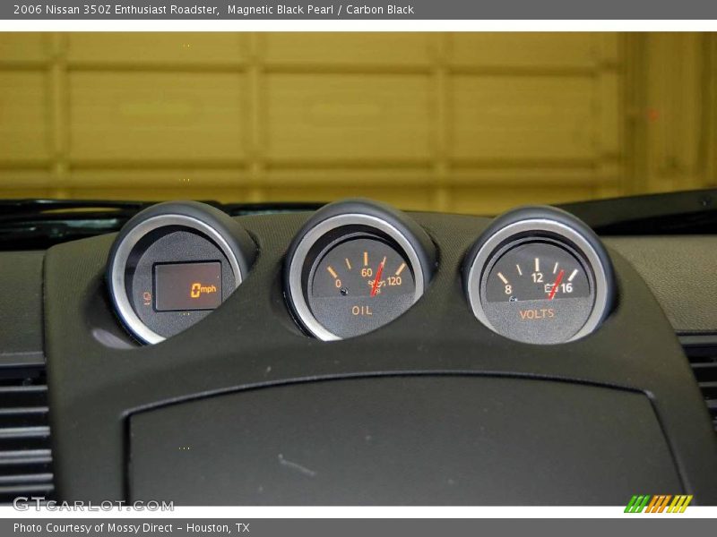 Magnetic Black Pearl / Carbon Black 2006 Nissan 350Z Enthusiast Roadster
