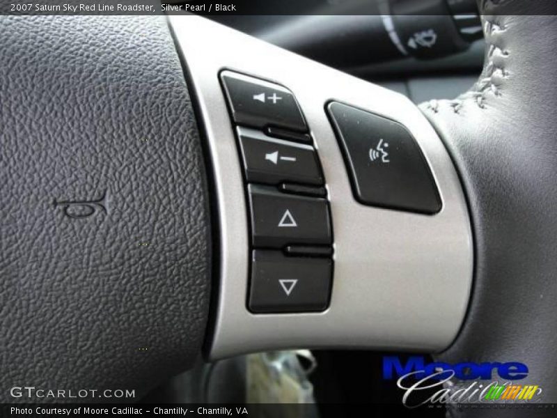 Silver Pearl / Black 2007 Saturn Sky Red Line Roadster