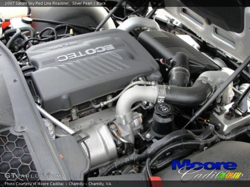 Silver Pearl / Black 2007 Saturn Sky Red Line Roadster