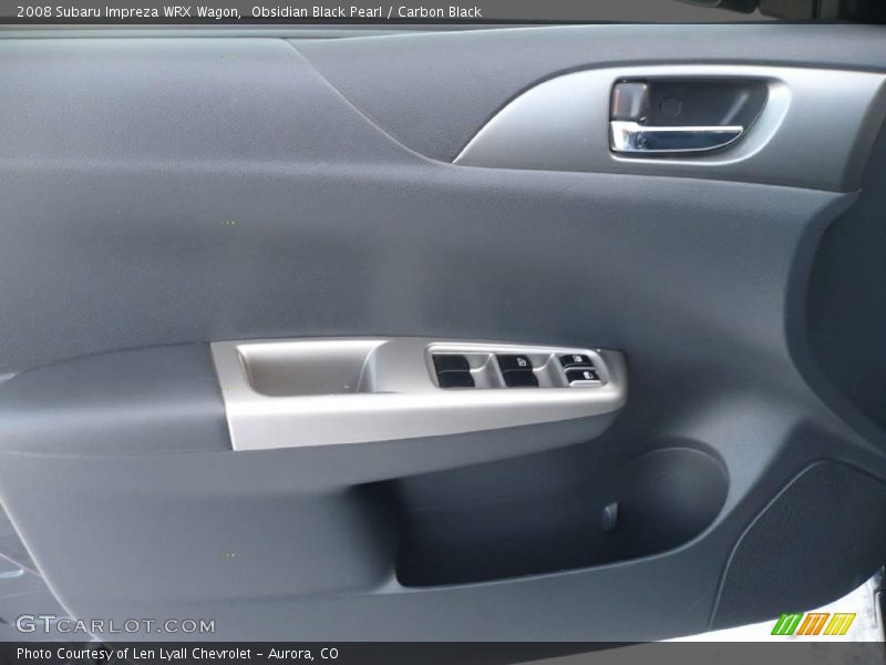 Obsidian Black Pearl / Carbon Black 2008 Subaru Impreza WRX Wagon