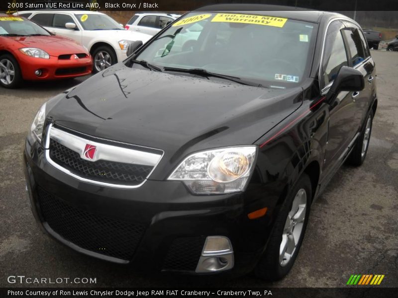 Black Onyx / Black 2008 Saturn VUE Red Line AWD