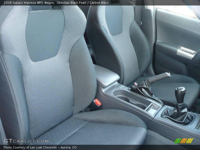 Obsidian Black Pearl / Carbon Black 2008 Subaru Impreza WRX Wagon