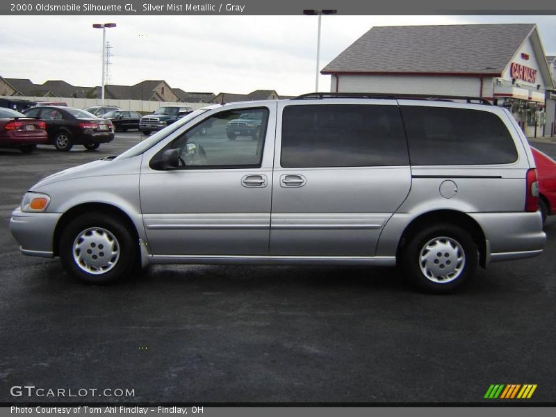 Silver Mist Metallic / Gray 2000 Oldsmobile Silhouette GL