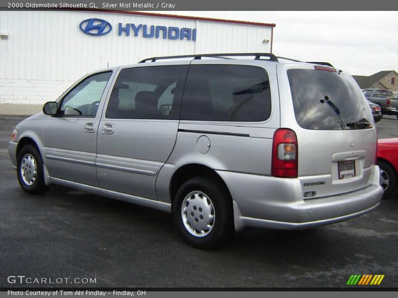 Silver Mist Metallic / Gray 2000 Oldsmobile Silhouette GL