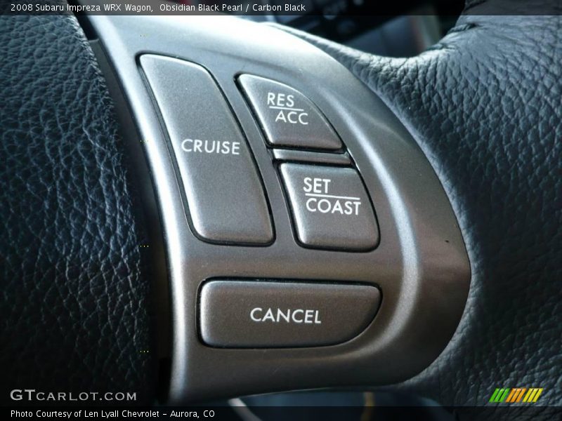 Obsidian Black Pearl / Carbon Black 2008 Subaru Impreza WRX Wagon