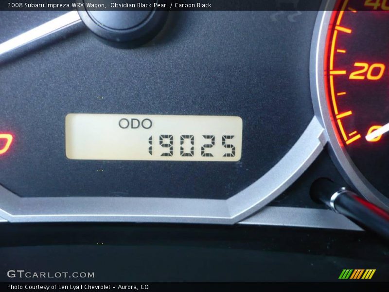 Obsidian Black Pearl / Carbon Black 2008 Subaru Impreza WRX Wagon