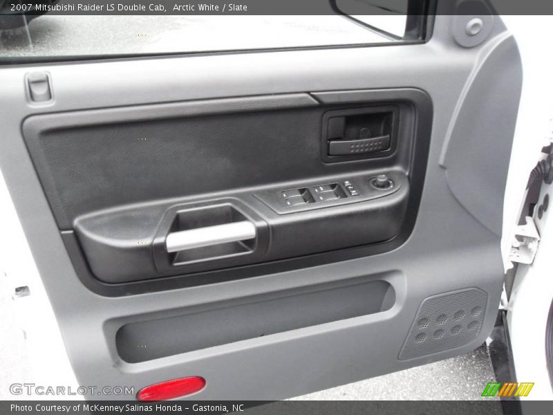 Arctic White / Slate 2007 Mitsubishi Raider LS Double Cab