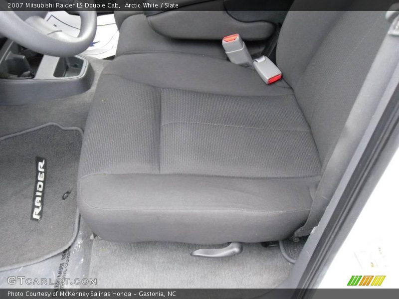 Arctic White / Slate 2007 Mitsubishi Raider LS Double Cab