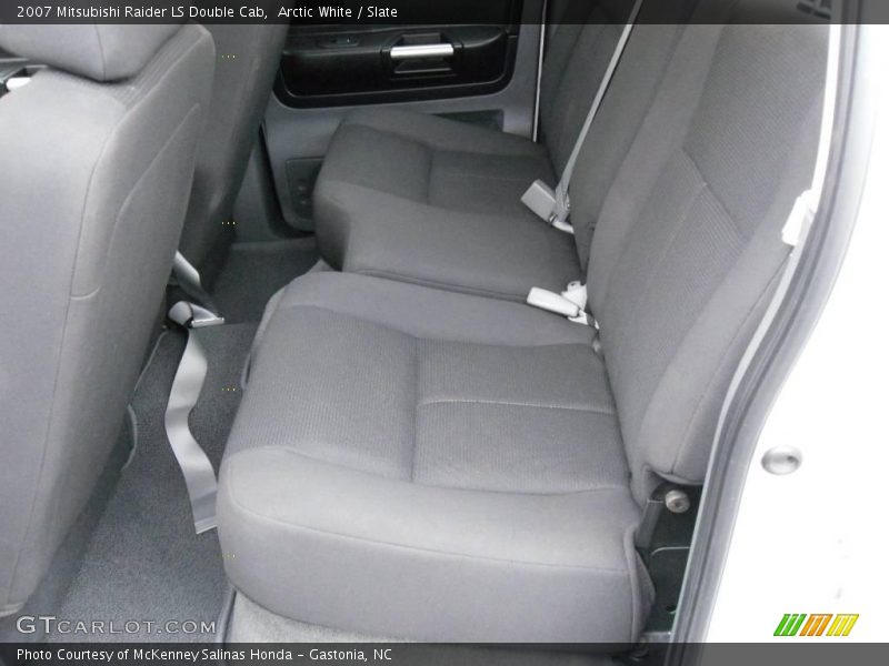 Arctic White / Slate 2007 Mitsubishi Raider LS Double Cab