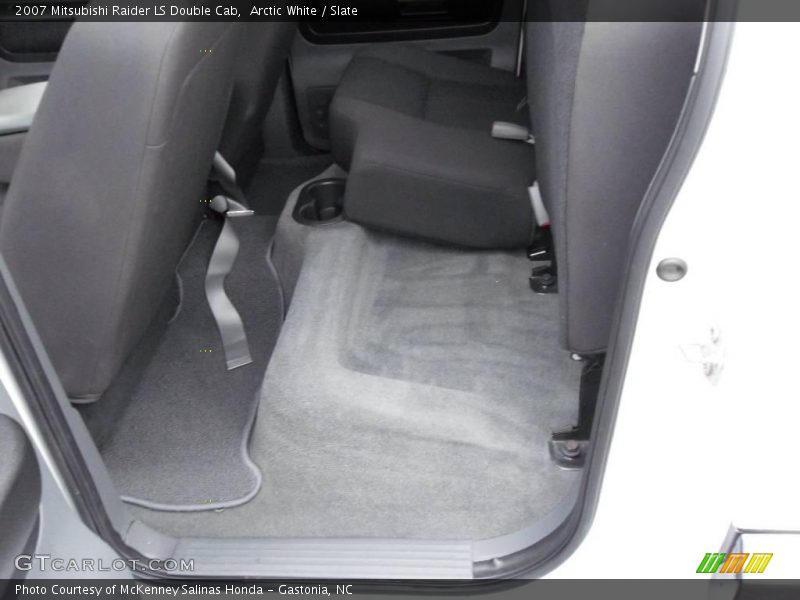 Arctic White / Slate 2007 Mitsubishi Raider LS Double Cab