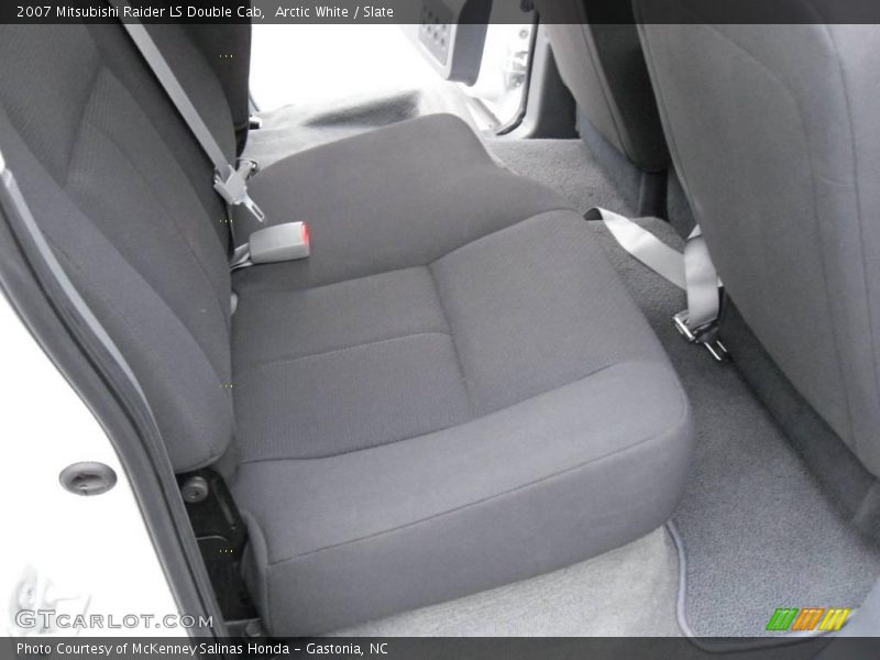 Arctic White / Slate 2007 Mitsubishi Raider LS Double Cab