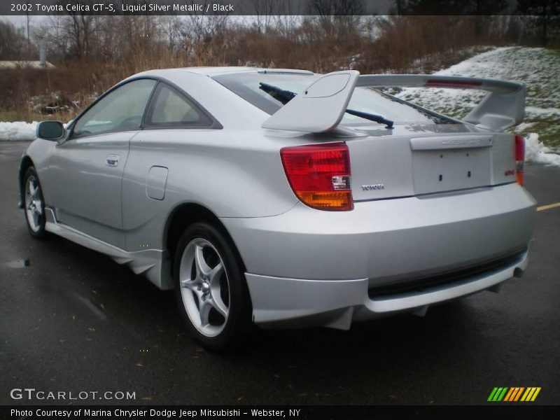 Liquid Silver Metallic / Black 2002 Toyota Celica GT-S