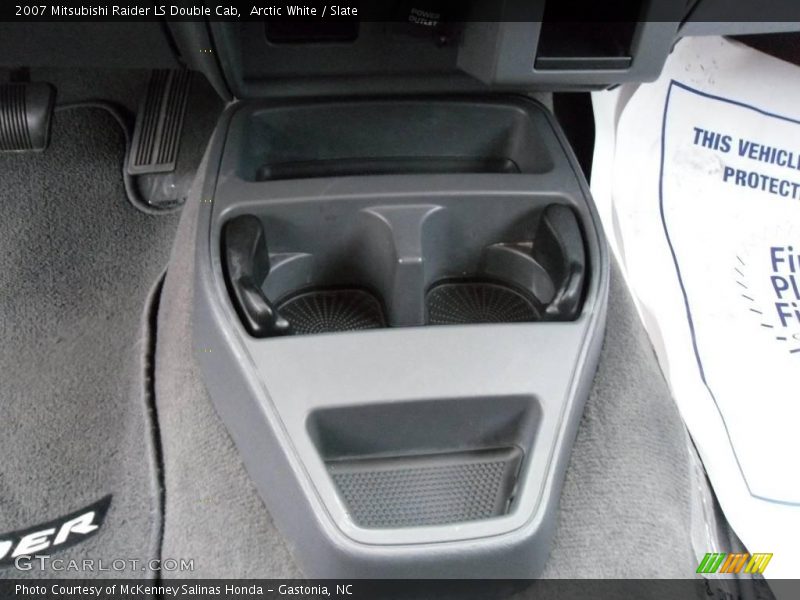 Arctic White / Slate 2007 Mitsubishi Raider LS Double Cab