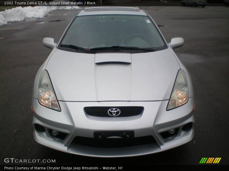 Liquid Silver Metallic / Black 2002 Toyota Celica GT-S