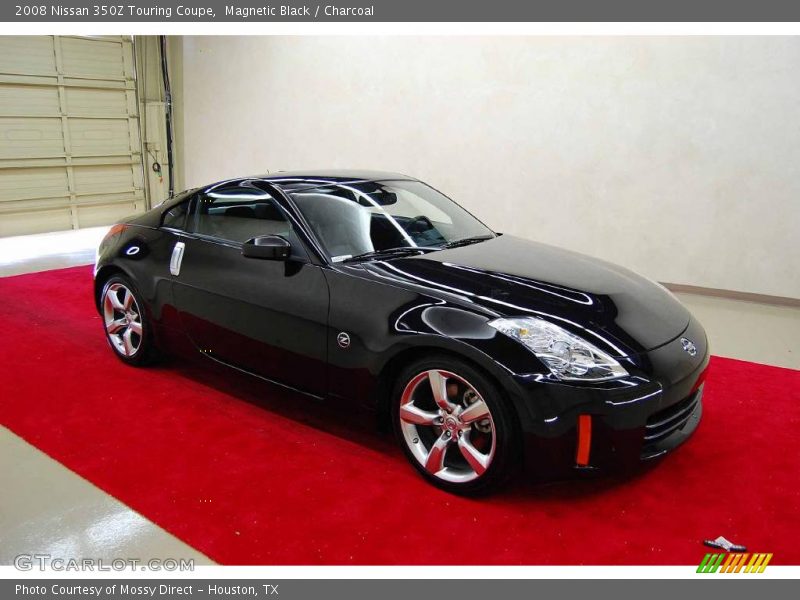 Magnetic Black / Charcoal 2008 Nissan 350Z Touring Coupe