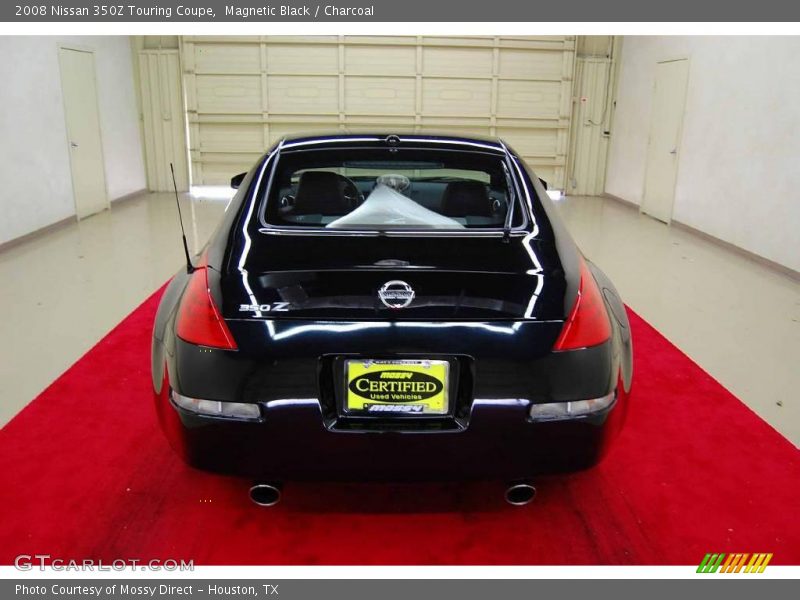 Magnetic Black / Charcoal 2008 Nissan 350Z Touring Coupe