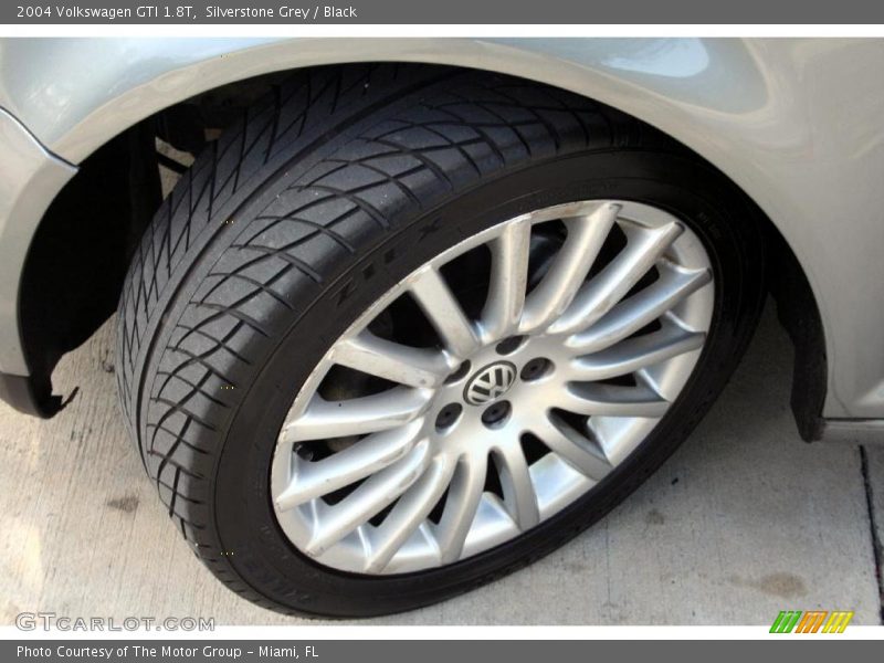 Silverstone Grey / Black 2004 Volkswagen GTI 1.8T